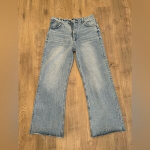 Fashion nova baggy wide leg jeans size 30w